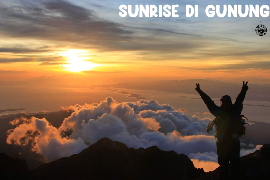 Sunrise di gunung